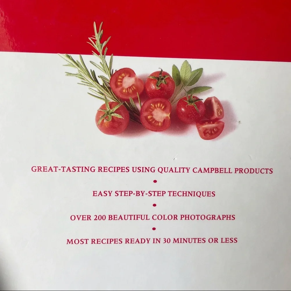 Vintage Campbell’s Quick and Easy Recipes Book